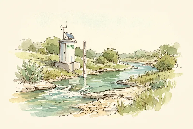 Watercolor illustration of Bartholomew Dam
